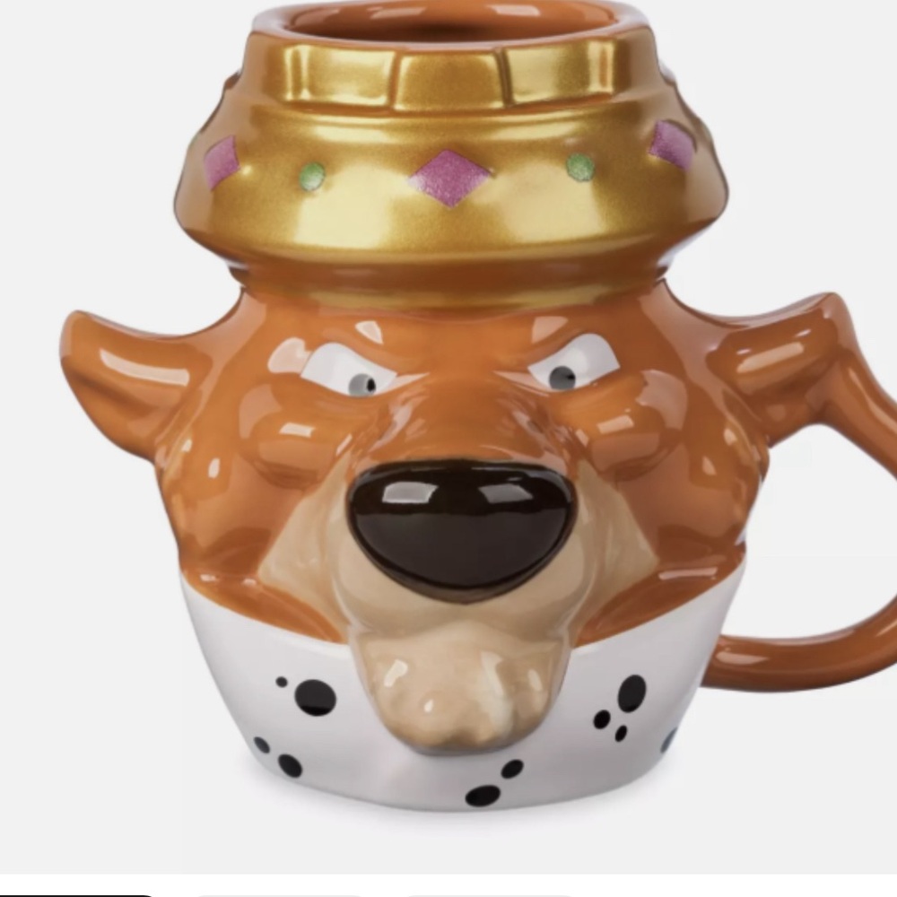 Disney Parks Prince Johan Sculpted Robin Hood Coffee Mug New With Tags